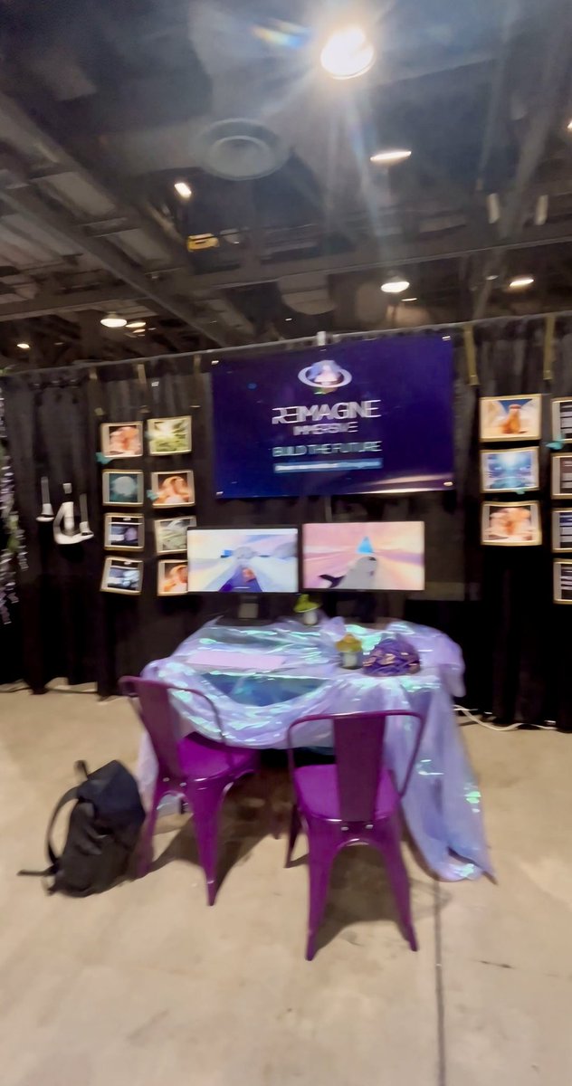 Catch our digital fashion work featured in R3imagine’s <a href="/Spatial_io/">Spatial</a> world on display at <a href="/ARealityEvent/">AWE</a> June 10-12 booth PG22!