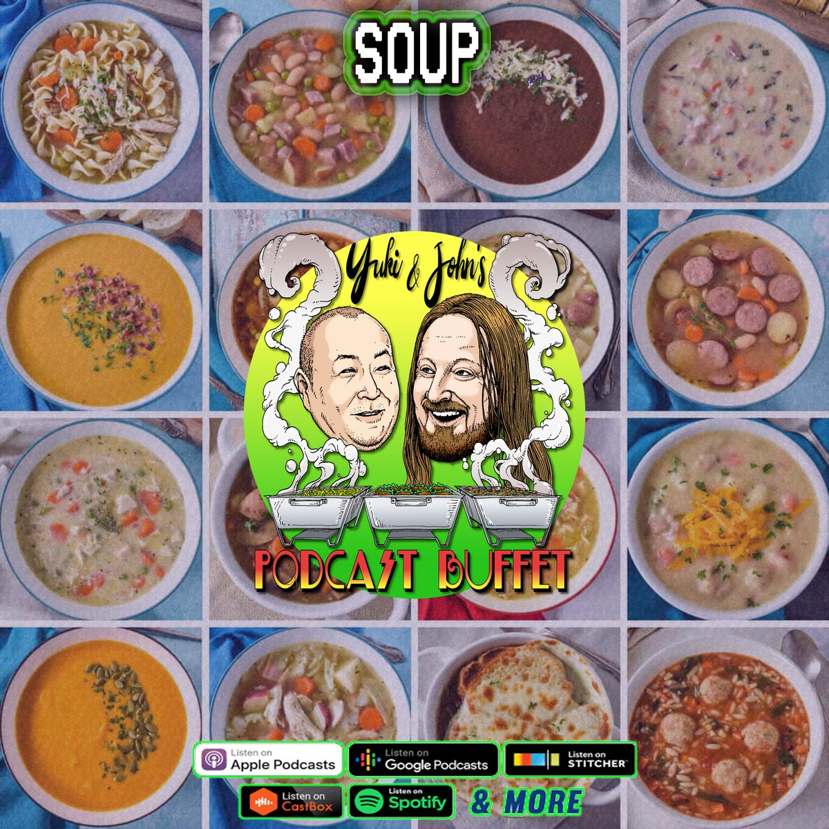 John Brennan aka Johnny Bubba (@badtechno) on Twitter photo Yuki and John's Podcast Buffet! We discuss SOUP
Is soup a snack? (Yuki thinks so)
Spotify: open.spotify.com/show/1Ro1vrMUP…
Apple: podcasts.apple.com/us/podcast/yuk…
Simplecast: …iandjohnspodcastbuffet.simplecast.com
<a href="/patreonbuffet/">Yuki and John's Patreon Buffet</a> #YukiAndJohnsPatreonBuffet :: patreon.com/yukiandjohnspa… Yuki and John's Podcast Buffet! We discuss SOUP
Is soup a snack? (Yuki thinks so)
Spotify: open.spotify.com/show/1Ro1vrMUP…
Apple: podcasts.apple.com/us/podcast/yuk…
Simplecast: …iandjohnspodcastbuffet.simplecast.com
<a href="/patreonbuffet/">Yuki and John's Patreon Buffet</a> #YukiAndJohnsPatreonBuffet :: patreon.com/yukiandjohnspa…
