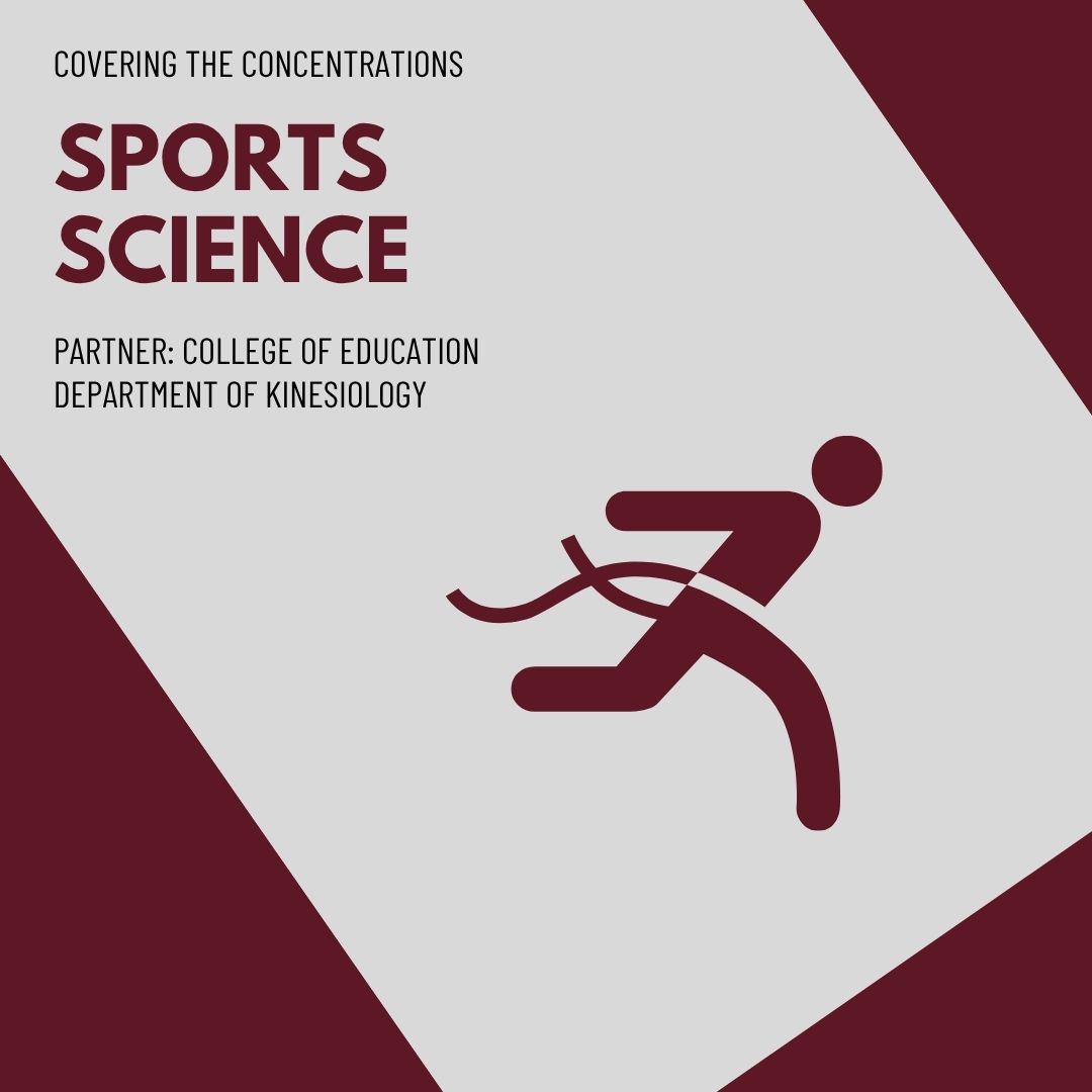 MsStateDataSci's tweet image. We're back with Covering the Concentrations! Today, we are highlighting the Sports Science Concentration, which is partnered with the College of Education and the Department of Kinesiology.
For more information, visit dsci.msstate.edu