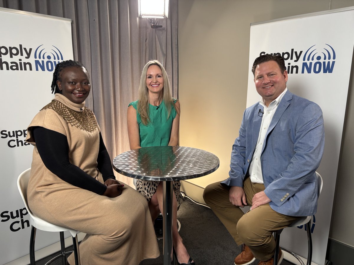 _supplychainnow's tweet image. We had great conversations with Tiwonge Badze and Katrina Tyson at #SAPICS2025 in Cape Town! 🎤

We can’t wait to share their insights!
🎥 Interviews dropping in the coming weeks — stay tuned! @scottwluton