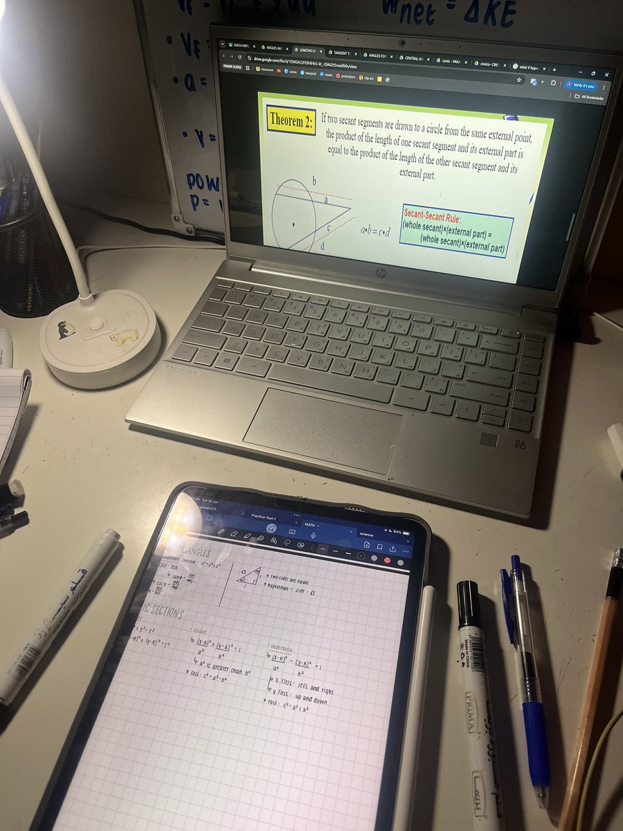 ashiecakees's tweet photo. 100625 • d-53 till the upcat 🌻 

brushed up on conic sections and circle theorems ++ did math practice tests! im pretty confident with my math foundation now, i just have to put it to practice 🙂‍↕️ time 2 focus on science more !

#studylog #studytwt https://t.co/OpjhUnbjRO