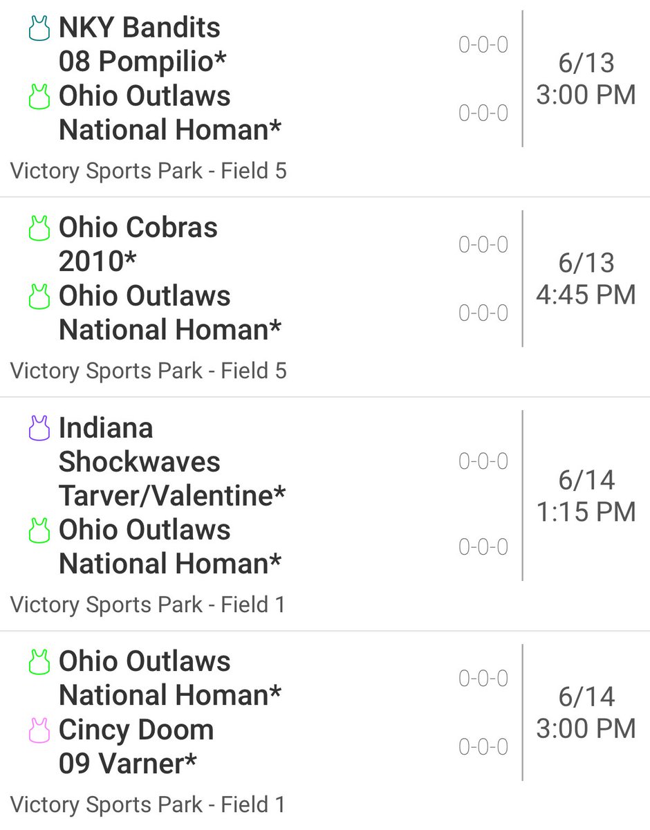 Aubrey Homan (@aubreyhoman2028) on Twitter photo Travel ball is officially starting this weekend at Victory Park!! We’re playing up in 16u too!! So excited to play 🥎 with my besties again 😊 ☠️Swing by and watch me play!!
<a href="/KentStSoftball/">Kent State Softball</a> <a href="/ZipsSB/">Akron Zips Softball</a> <a href="/OhioBobcatSB/">Ohio Softball</a> <a href="/BGSUSoftball/">BGSU Softball</a> <a href="/TiffinUSoftball/">Tiffin University Softball</a> <a href="/MaloneSoftball/">Malone Softball</a> <a href="/RMUSoftball/">RMU Softball</a> Travel ball is officially starting this weekend at Victory Park!! We’re playing up in 16u too!! So excited to play 🥎 with my besties again 😊 ☠️Swing by and watch me play!!
<a href="/KentStSoftball/">Kent State Softball</a> <a href="/ZipsSB/">Akron Zips Softball</a> <a href="/OhioBobcatSB/">Ohio Softball</a> <a href="/BGSUSoftball/">BGSU Softball</a> <a href="/TiffinUSoftball/">Tiffin University Softball</a> <a href="/MaloneSoftball/">Malone Softball</a> <a href="/RMUSoftball/">RMU Softball</a>