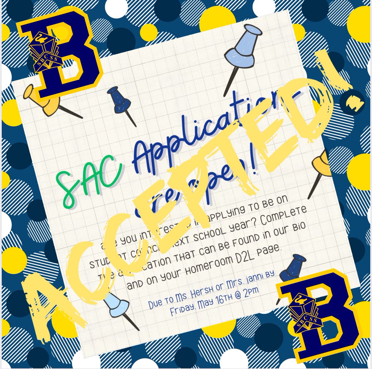 Danica Suckert (@danica_suckert) on Twitter photo Excited to announce that I was chosen to be a part of <a href="/StBenedictCSS/">St. Benedict C.S.S.</a> Student Activities Council starting in September ‘25. Excited to announce that I was chosen to be a part of <a href="/StBenedictCSS/">St. Benedict C.S.S.</a> Student Activities Council starting in September ‘25.