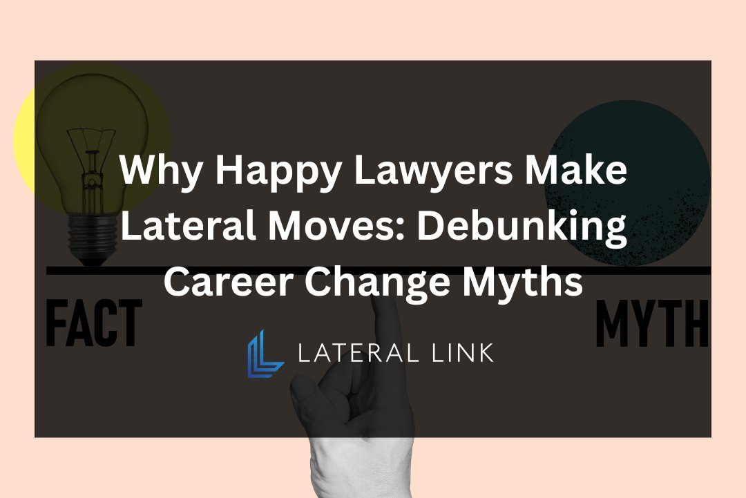 Think only unhappy lawyers make lateral moves? That’s a myth. 💼

Many high-performing attorneys are making strategic shifts not because they’re dissatisfied, but because they’re thinking ahead.

From stronger platforms and better comp to alignment with evolving practice areas,