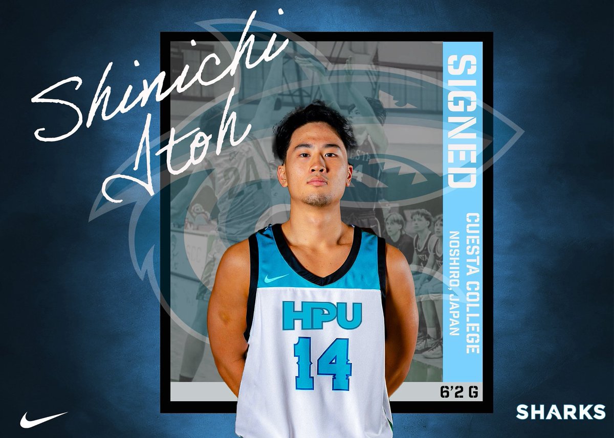 𝓢𝓲𝓰𝓷𝓮𝓭. ✍️

Please help us welcome Shinichi to the ‘Ohana!

#TheSharkWay 🦈