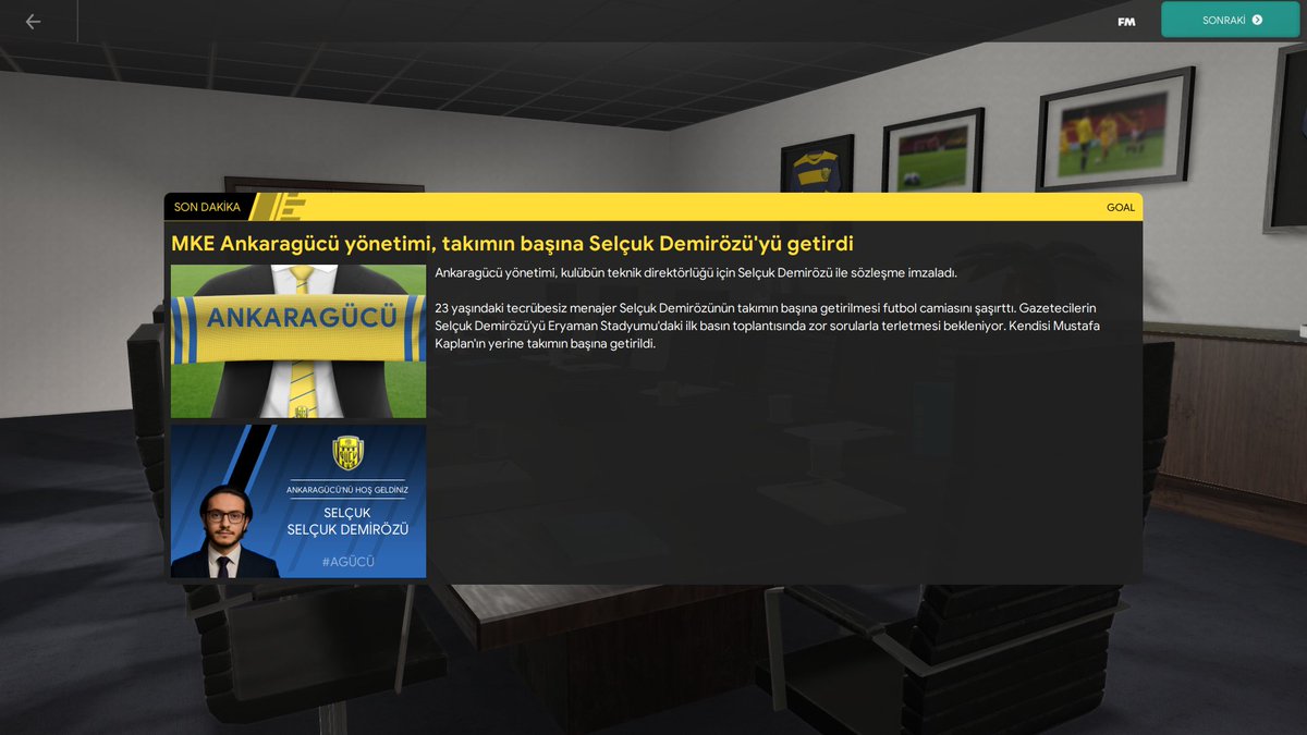 Yeni Kariyerimize Geçmişinde Müthiş Başarılar Yakalayan Muazzam Bir Geçmişe Sahip Başkent Ekibimiz MKE Ankaragücü ile  Olacak 🟡🔵 

📌Flood'umuz  Daha Çok Kitleye Ulaşması için RT ve Fav atarak destek olabilirsiniz.