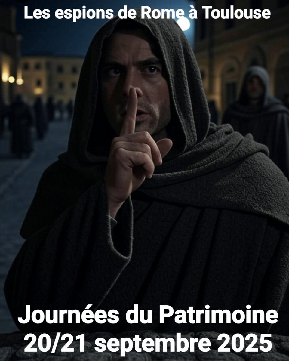 Soyons discrets mais sachez que nous serons à Toulouse pour les journées du Patrimoine !