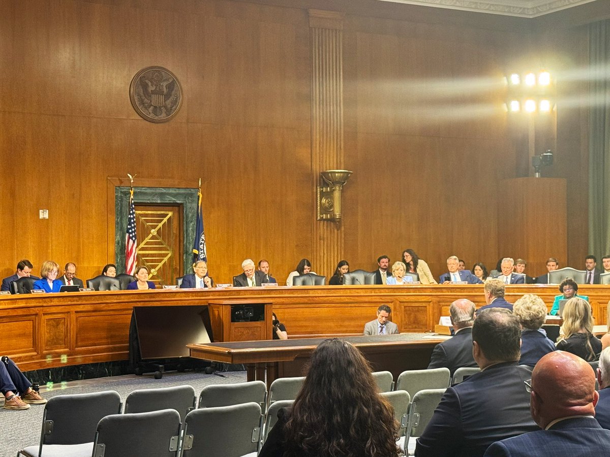 🚨Here at the nomination hearing of @BrianQuintenz for Chair of the @CFTC —  a crucial position as Congress is looking to give more oversight  responsibility of crypto to the agency. Quintenz just