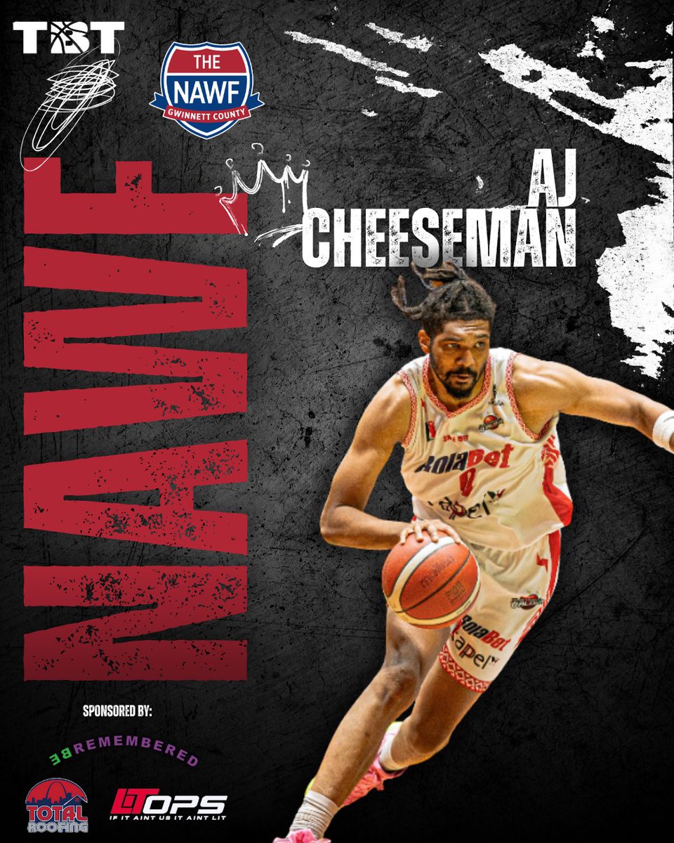 THE CHEESE IS BACK 🧀🔥
AJ Cheeseman returns for Year 3 with The Nawf — steady, seasoned, and still a problem.