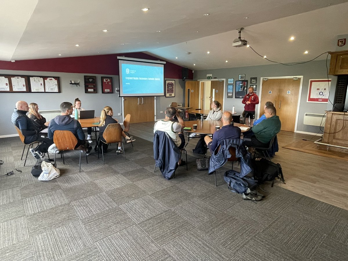 TWSSP's tweet image. Our @EngRugbySchools @EnglandRugby secondary school teachers’ contact rugby course took place today @NewportSalopRFC. 10 teachers from across Shropshire, Telford &amp;amp; Wrekin attended. We are looking forward to the attending schools launching their new rugby programmes.
