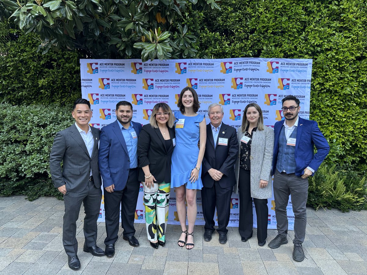 We’re proud to recognize the amazing impact our team is having through the ACE Mentor Program — from Southern California to the San Francisco Bay Area for over 20 years!