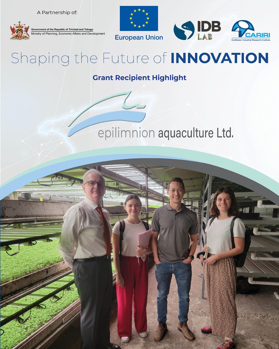 🌱 Epilimnion’s high-tech indoor agri project is thriving! Precision systems ensure optimal growth for healthy, efficient crops.🥬

Their drive for sustainable #agriculture + bold #innovation is shaping the future of local &amp; global food markets.🌍

#STFOIProject #FutureOfFarming