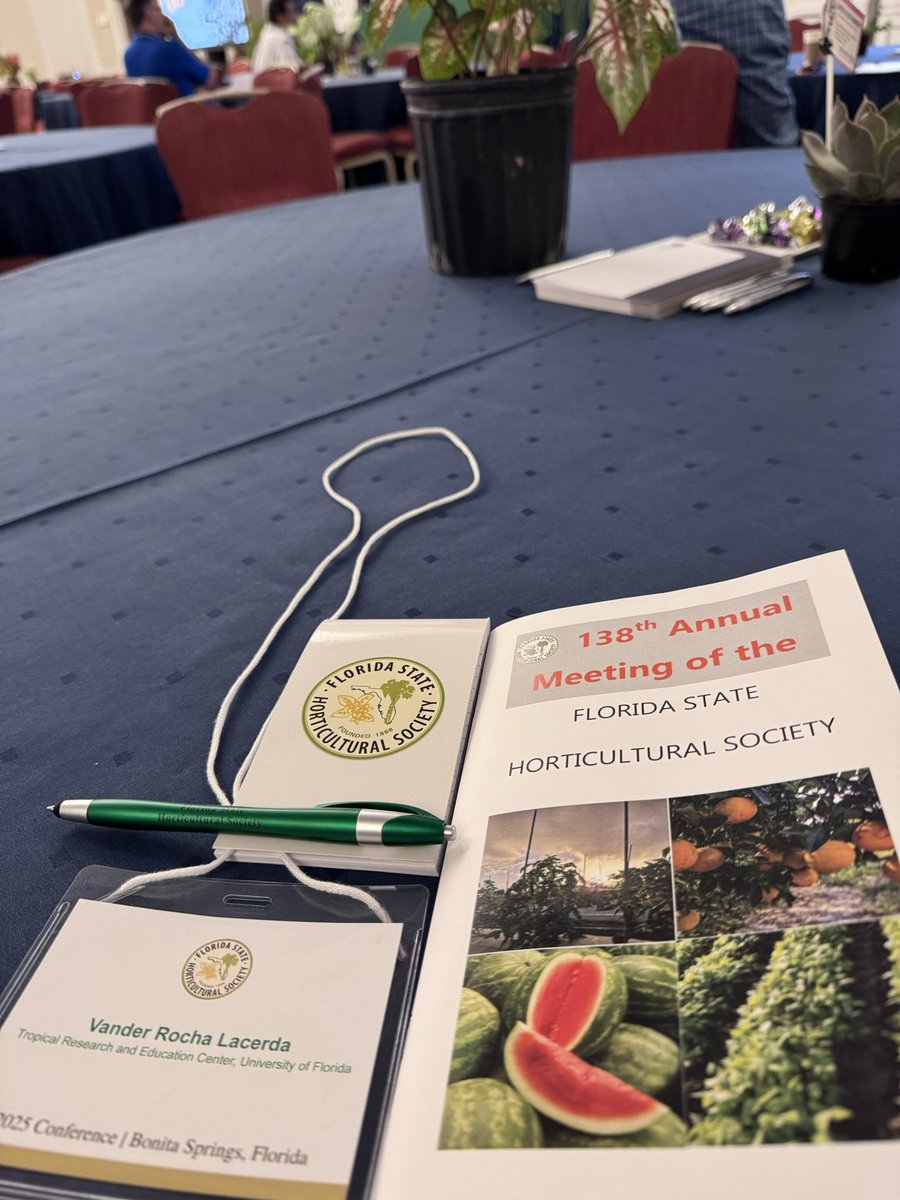 UFHortVegCrops's tweet image. Excited to share and learn at @FSHS_Hort with our posters, oral presentations, and In-Service Training! @UFTropical @ufhorticulture @UF_IFAS #Edamame #Vegetables #UF #TREC #FSHS #Postharvest #Sustainability