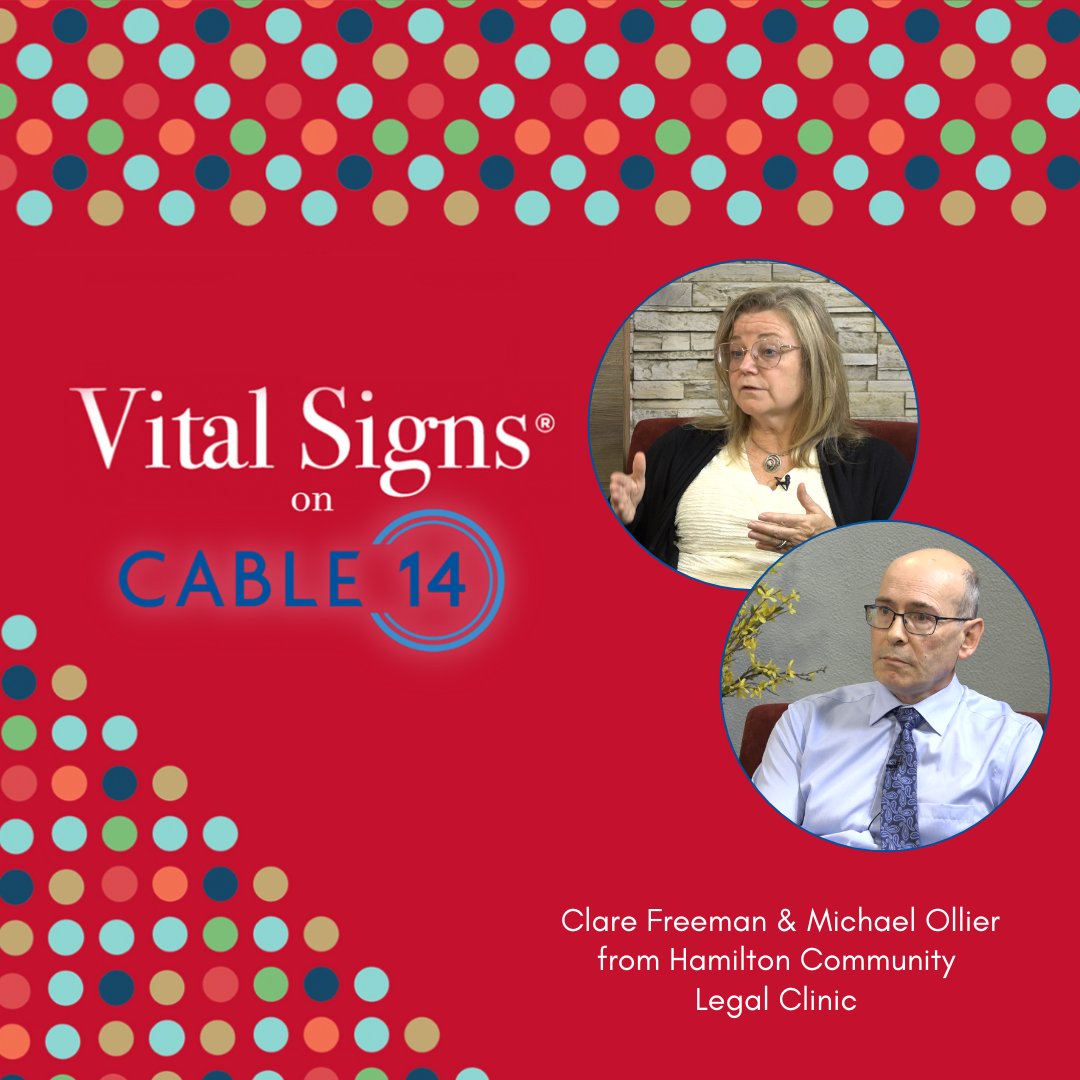 CABLE 14 Hamilton (@cable14) on Twitter photo Tune into an all new #VitalSigns tonight at 7:30pm
Clare Freeman and Michael Ollier from <a href="/HamiltonJustice/">Hamilton Community Legal Clinic</a> discuss the encampments and their removal by the City, and how this prompted a legal case.
Watch on CABLE14 📺 & cable14.com 💻 Tune into an all new #VitalSigns tonight at 7:30pm
Clare Freeman and Michael Ollier from <a href="/HamiltonJustice/">Hamilton Community Legal Clinic</a> discuss the encampments and their removal by the City, and how this prompted a legal case.
Watch on CABLE14 📺 & cable14.com 💻