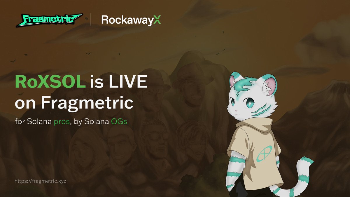 janch09's tweet photo. 🚨 RockawayX SOL (RoXSOL) acaba de pousar na Fragmetric Station 🚀
Se você curte $SOL, LSTs e APYs insanos, vem comigo nessa thread! 👇🧵
#Solana #DeFi #LSTfi #Fragmetric https://t.co/EkNXzsT7w1