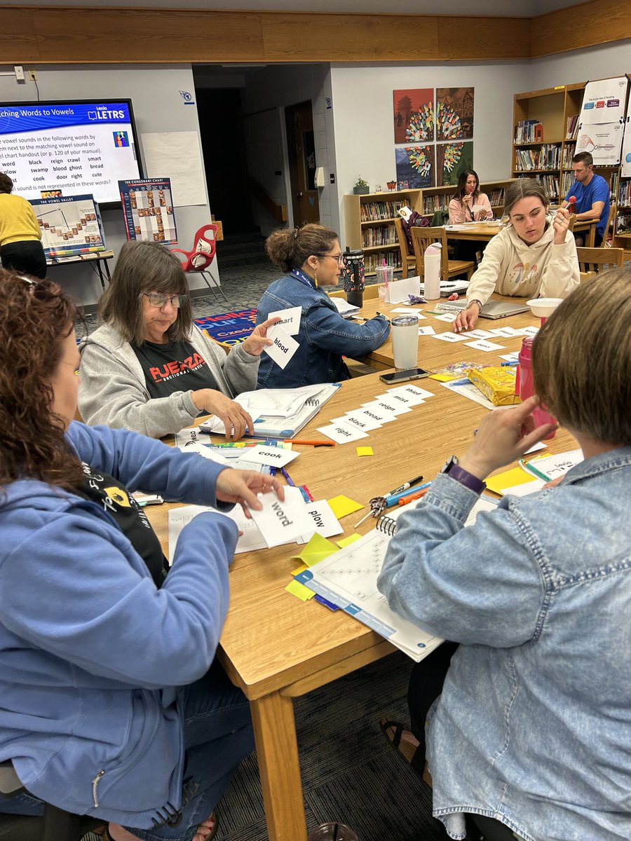 WestLibertyCSD's tweet image. Our amazing K-12 ESL teachers, special education teachers, and instructional coaches are kicking off their summer with powerful professional learning through the highly respected LETRS (Language Essentials for Teachers of Reading and Spelling) training, led by MBAEA. #wlcomets