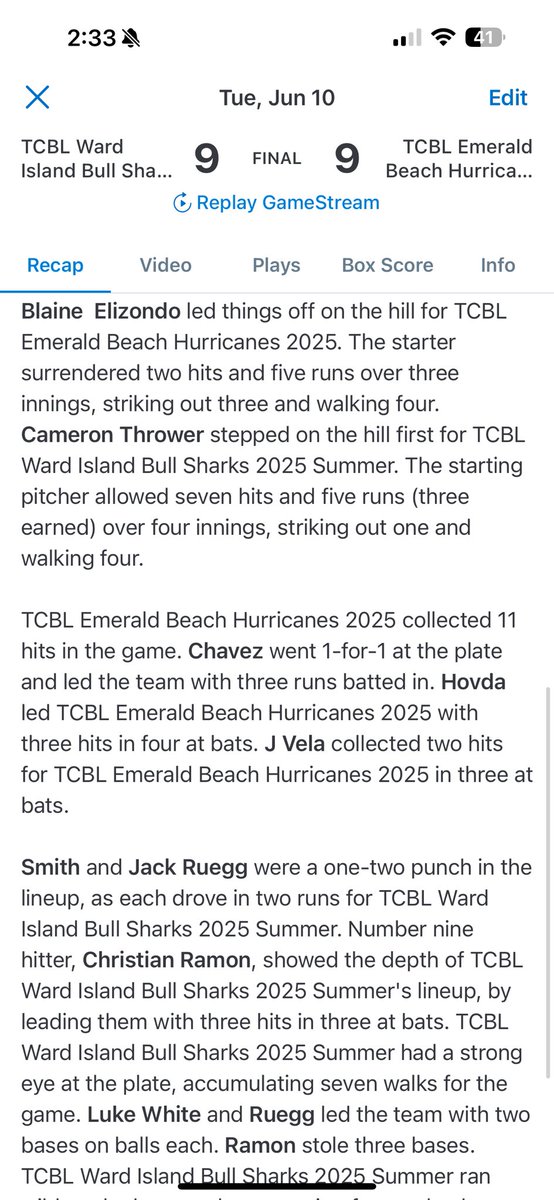 texascoastalbaseball (@txcoastal2025) on Twitter photo 