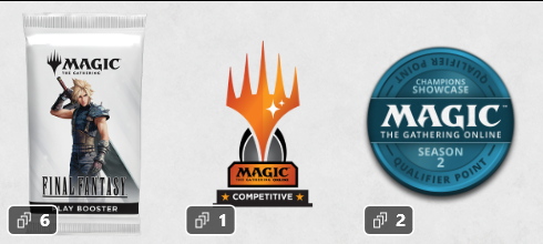 First try with the new set officially out limited draft trophy 🏆 no peeking at the list though 😉