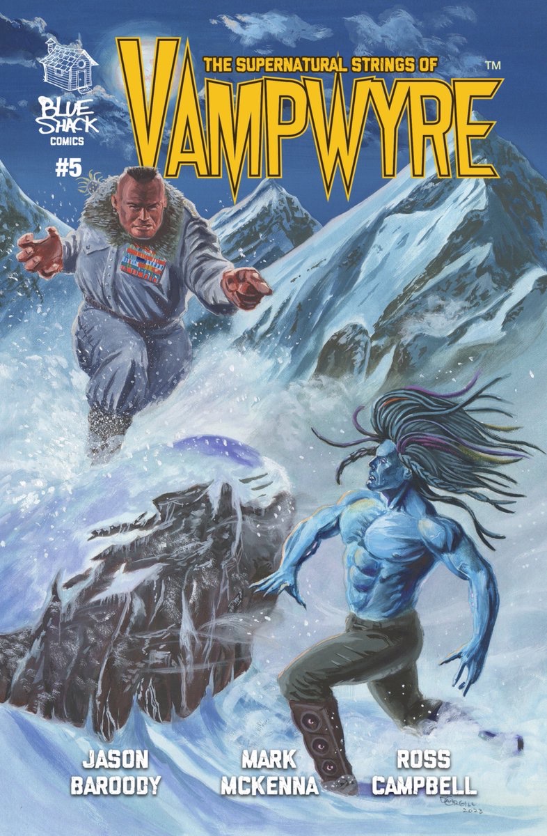 BlueShackComics's tweet image. Hello Gang of Friends!!
We started our Vampwyre #5 Kickstarter campaign today!
PLEASE Like & share the post!
Join IF you can spare a couple bucks.
We have a long campaign ahead but the 1st day is always a Good day to jump on and try to get that head start.
EVERY CENT Goes to…
