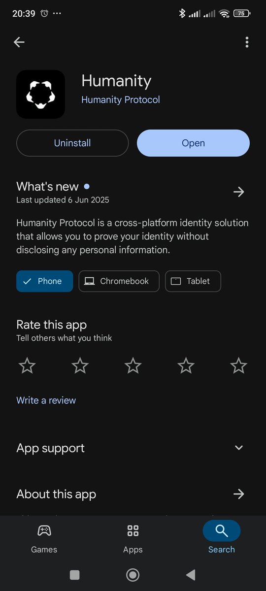 Engrbrighterlite (@brighterlite0) on Twitter photo Hi everyone, Humanity protocol app is now available for download
Go to play store and look for humanity app, you will find it there.
Log in with the same email you used on the website.
U can also claim, your daily claims there.
Super bullish on <a href="/Humanityprot/">Humanity Protocol γ ποΈ β¦ πΊπ³ γ</a>
Gn guys Hi everyone, Humanity protocol app is now available for download
Go to play store and look for humanity app, you will find it there.
Log in with the same email you used on the website.
U can also claim, your daily claims there.
Super bullish on <a href="/Humanityprot/">Humanity Protocol γ ποΈ β¦ πΊπ³ γ</a>
Gn guys
