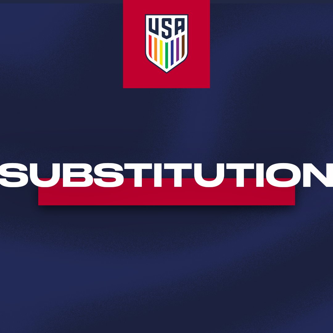 USMNT's tweet photo. 75' SUB

IN: Damion Downs
OUT: Sebastian Berhalter https://t.co/eyx8sXgeqY