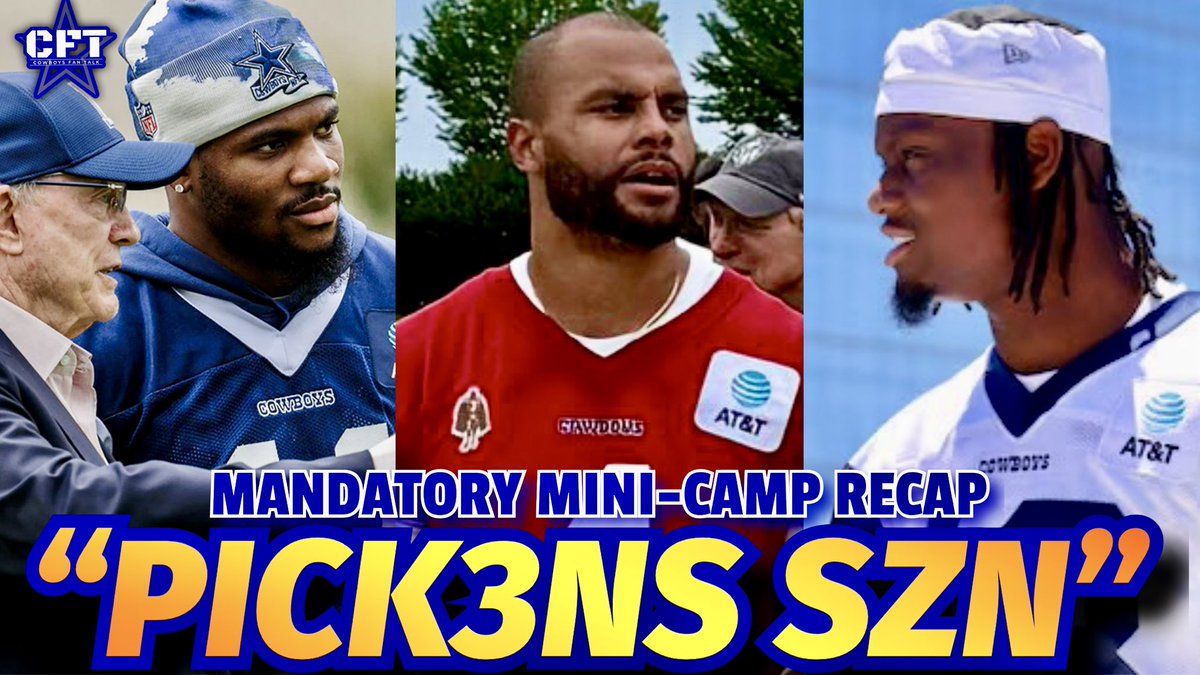 Cowboys Minicamp Day1: Dak &amp; George Pickens go Crazy! Multiple players beginning to stand out!

youtu.be/ic4RfugulmE
👆🏾