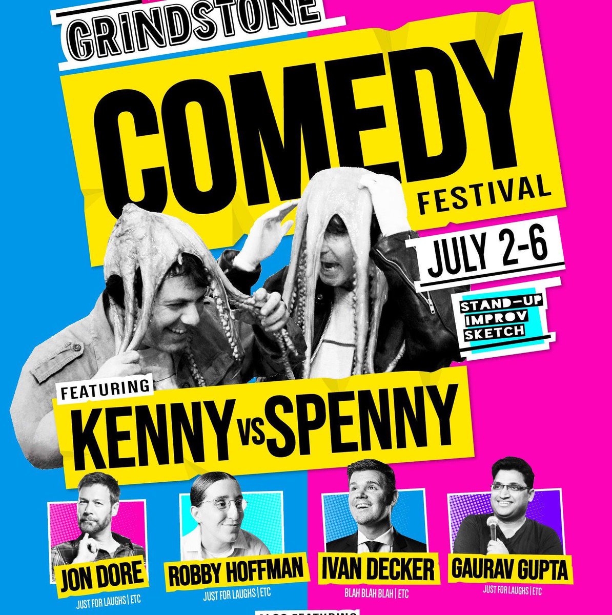 kennyhotz's tweet photo. #EDMONTON!

Kenny Vs Spenny Are Headlining Grindstone Comedy Festival On July 4th &amp; 5th!   #YEG https://t.co/bxHHOMHavC