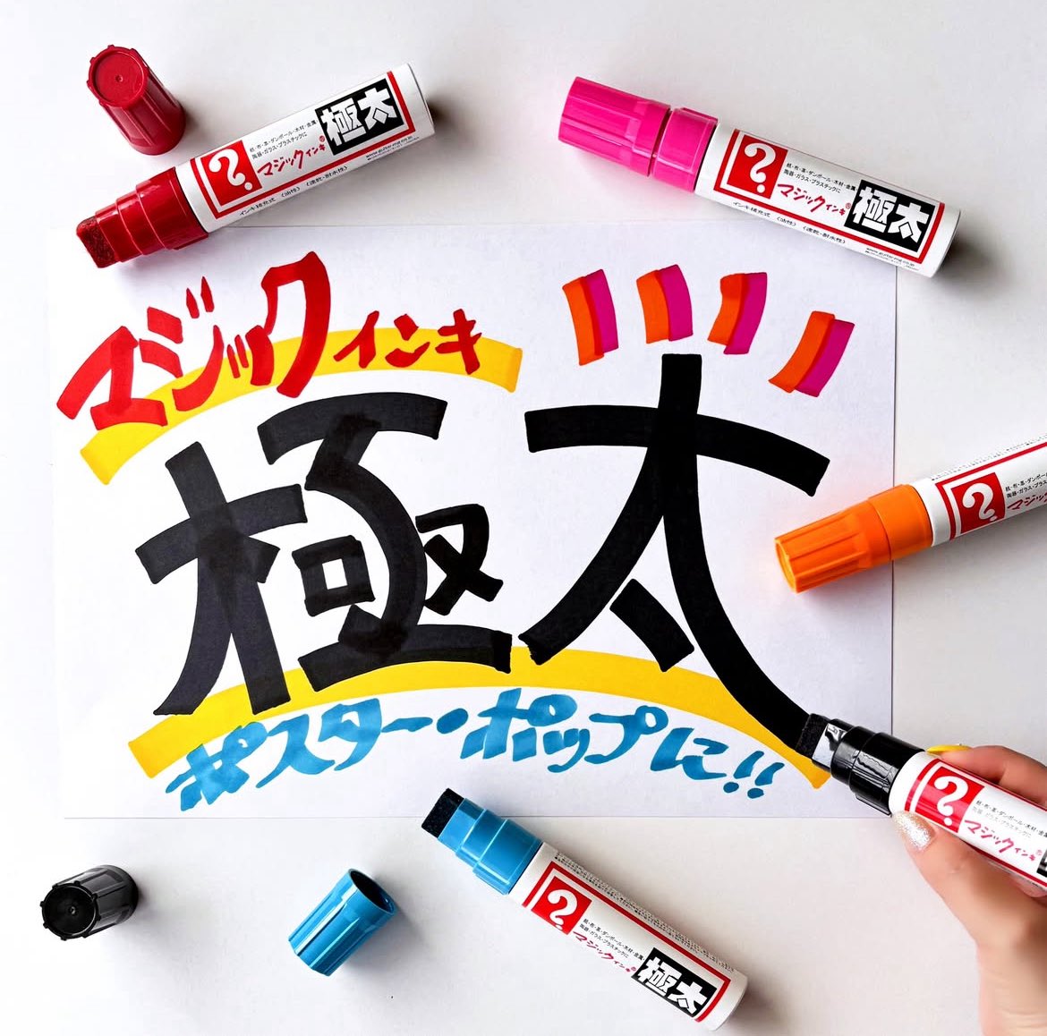 おはようございマジックインキ！！

今日も手書きしましょう！！