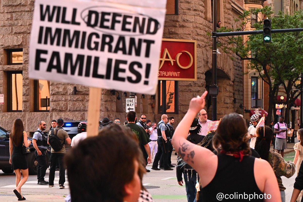 Colin Boyle (@colinbphoto) on Twitter photo <a href="/BlockClubCHI/">Block Club Chicago</a> The anti-ICE crowd is still quite large, and marching up Dearborn
Street at Chicago Avenue.
#OnAssignment for <a href="/BlockClubCHI/">Block Club Chicago</a> <a href="/BlockClubCHI/">Block Club Chicago</a> The anti-ICE crowd is still quite large, and marching up Dearborn
Street at Chicago Avenue.
#OnAssignment for <a href="/BlockClubCHI/">Block Club Chicago</a>