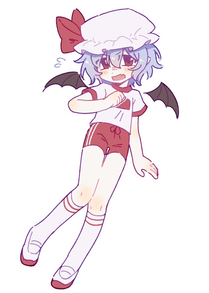 YH_sleeping's tweet image. #レミリア・スカーレット
#东方project 
#東方project 
体操服