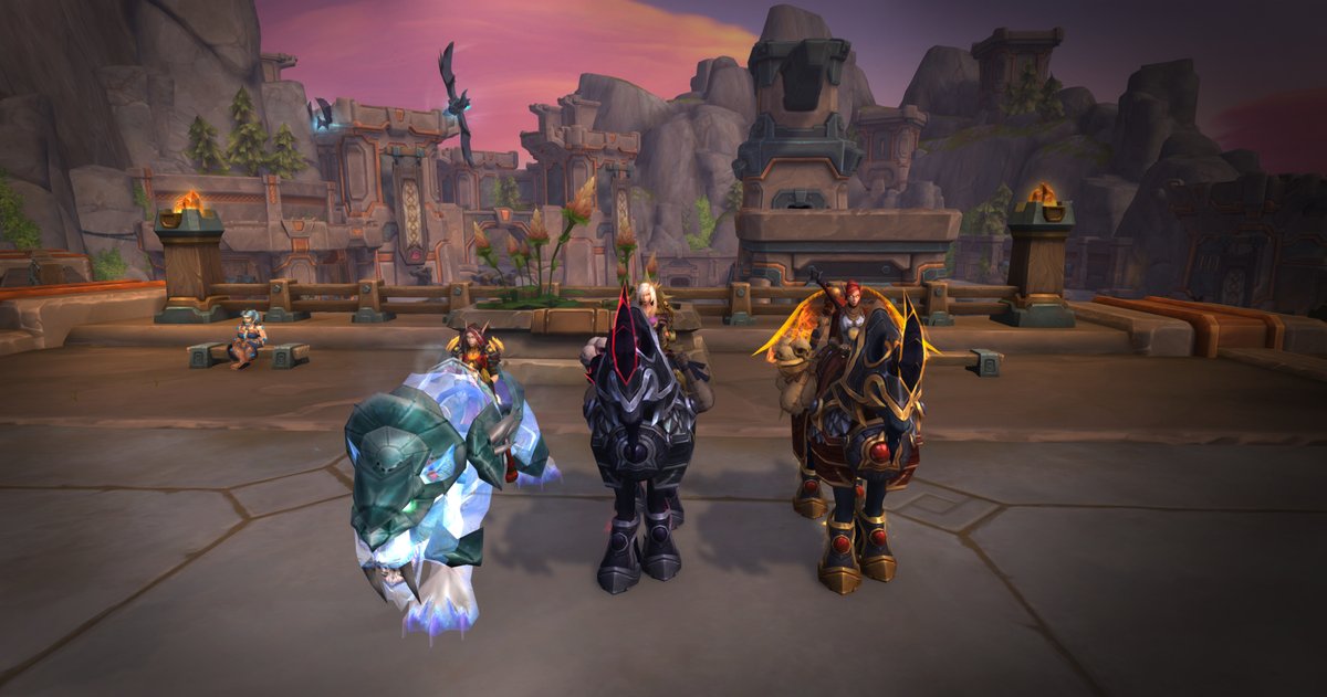 Waiting for BGs with pretty faces, killer mounts, and zero apologies. 🔥💅