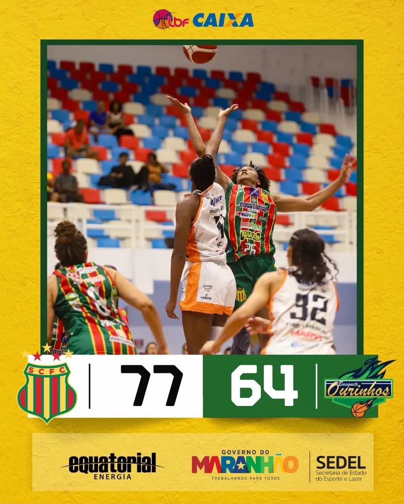 PRIMEIRO LUGAR GARANTIDO 🇧🇴🇧🇴🇧🇴

O tricolor vence o Ourinhos e garante a primeira colocação da fase regular da <a href="/LBF_Oficial/">Liga de Basquete Feminino</a> 

Agora, nossas guerreiras vão até Araraquara enfrentar o Sesi, no próximo domingo (15), no fechamento da primeira fase.

VUMBORA SAMPAIO 🦈🔥🔥🔥