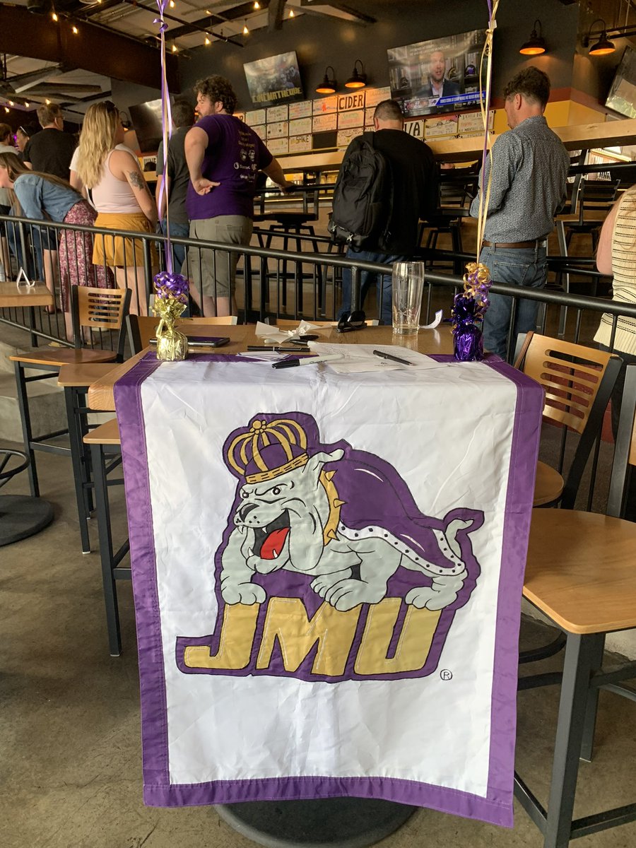JMU Alumni took over Twisted Track Brewery in Roanoke, VA (a suburb of the greater Botetourt area) with over 40 Dukes coming out to restart the Roanoke Alumni Chapter. <a href="/JMUDukeClub/">JMU Duke Club</a>, 2026 Roanoke Coaches Caravan??