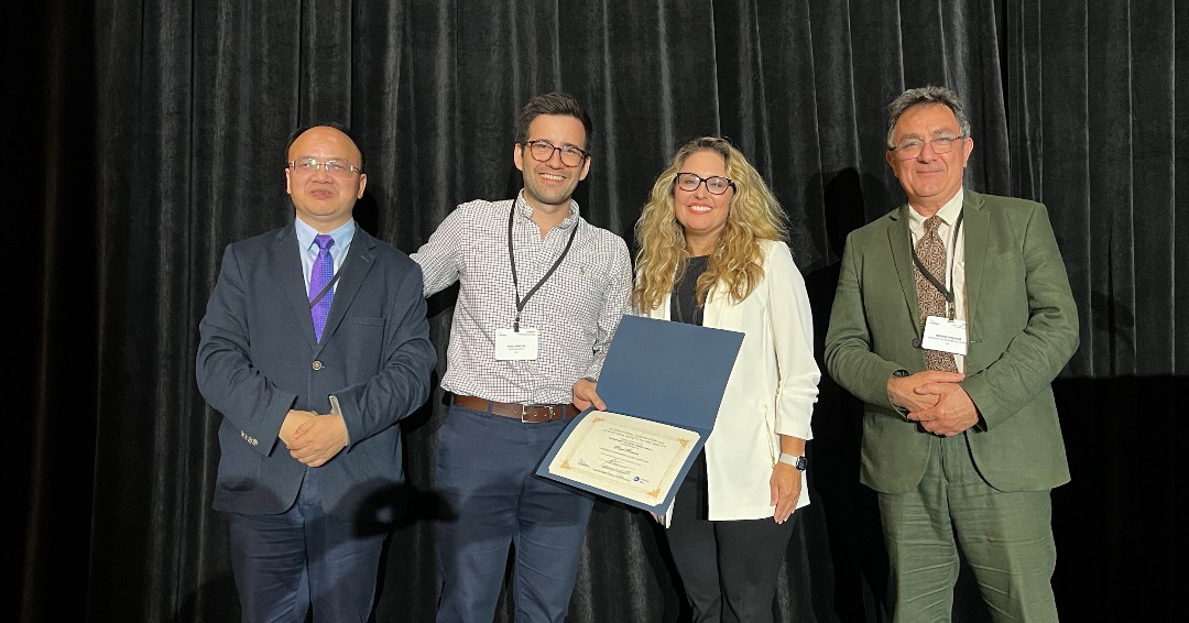 RiceCEVE's tweet image. 🎉 Congratulations to our @RiceCEVE student Raul Rincon for receiving the IASSAR Best Student Paper Award (Infrastructure Analysis theme) at #ICOSSAR25! Paper: "Attributed Graphs Preserve User Impacts on Network Performance Computation" with Dr. Padgett and Dr. Dueñas-Osorio.