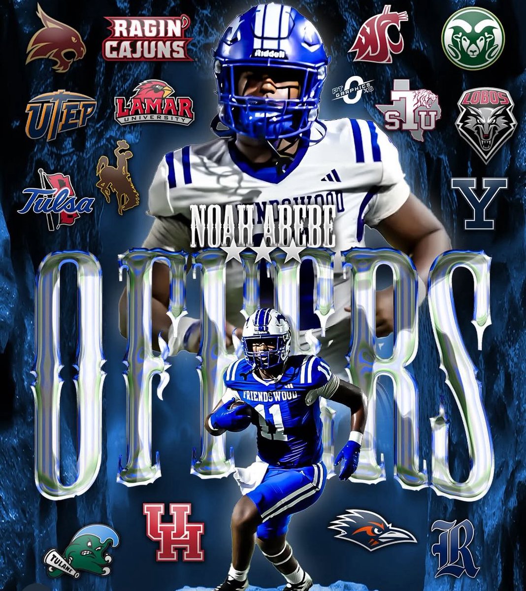 Tulane Football News🏈🌊🧃 (@tulnrecruiting) on Twitter photo 🌊OFFICIAL VISIT SPOTLIGHT🌊
Noah Abebe
(<a href="/Noah_abebe14/">Noah Abebe</a>)
Official Visit: June 12th-14th
Noah is a rare case of an offensive lineman with enough athleticism to also play TE and FB for his high school in Texas
Let him know why Uptown is home🌊🏠
Bio:
📚 Class of 2026
🏈 🌊OFFICIAL VISIT SPOTLIGHT🌊
Noah Abebe
(<a href="/Noah_abebe14/">Noah Abebe</a>)
Official Visit: June 12th-14th
Noah is a rare case of an offensive lineman with enough athleticism to also play TE and FB for his high school in Texas
Let him know why Uptown is home🌊🏠
Bio:
📚 Class of 2026
🏈