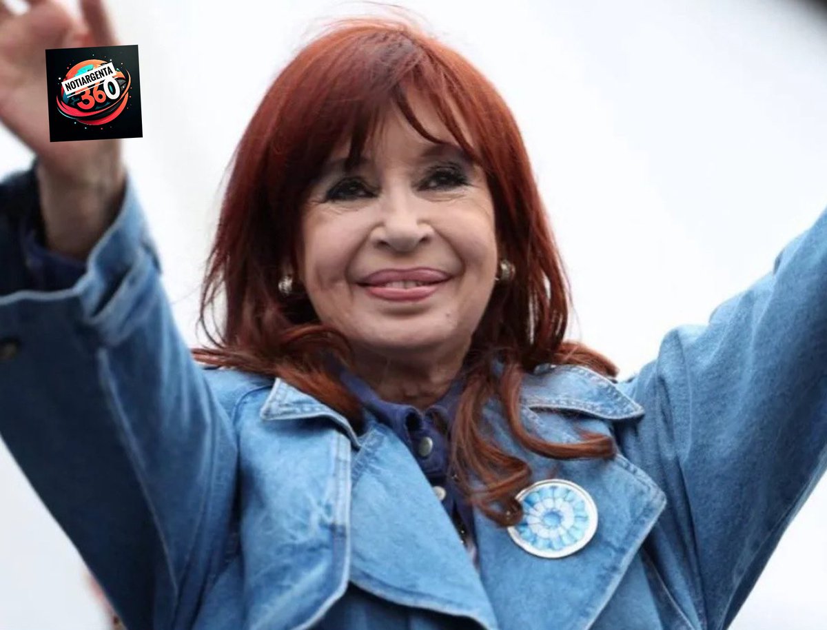 NotiArgenta360's tweet photo. 🔴 FUE CONDENADA A 6 AÑOS DE PRISIÓN

⚖️ La Corte Suprema confirmó la condena contra Cristina Kirchner a seis años de prisión e inhabilitación perpetua por la causa Vialidad.

🏛️ La dirigente aguardaba en la sede del PJ el fallo de la Corte. https://t.co/7EG8OHlNpV