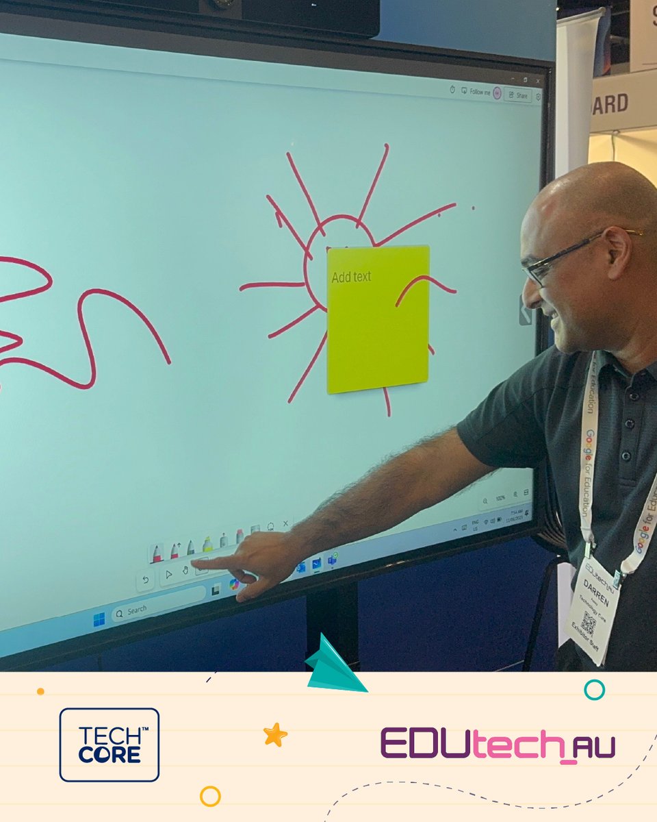 TechnologyCore (@techcoreaus) on Twitter photo We’re thrilled to kick off Day 1 of <a href="/EduTECH_AU/">EDUtech Australia</a> !
Visit us at Stand 1106 to explore our newest innovations, including our Leading BYOM Education Bundle! We can’t wait to meet with you!
#EduTECHAU #EduTech2025 #technologycore #techcore #hdinteractivesolutions #hdi We’re thrilled to kick off Day 1 of <a href="/EduTECH_AU/">EDUtech Australia</a> !
Visit us at Stand 1106 to explore our newest innovations, including our Leading BYOM Education Bundle! We can’t wait to meet with you!
#EduTECHAU #EduTech2025 #technologycore #techcore #hdinteractivesolutions #hdi