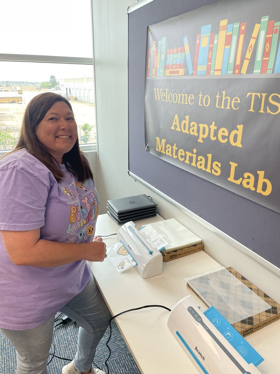 We celebrated the Grand Opening of the <a href="/TomballISD/">Tomball ISD</a> Adapted Materials Lab this week &amp; teachers are loving it! Last 2 days we trained on Cricuts, Canva, 3D printing &amp; more to adapt materials that elevate student learning!  Thanks again <a href="/TEFoundation/">Education Foundation</a>  for making our vision reality!
