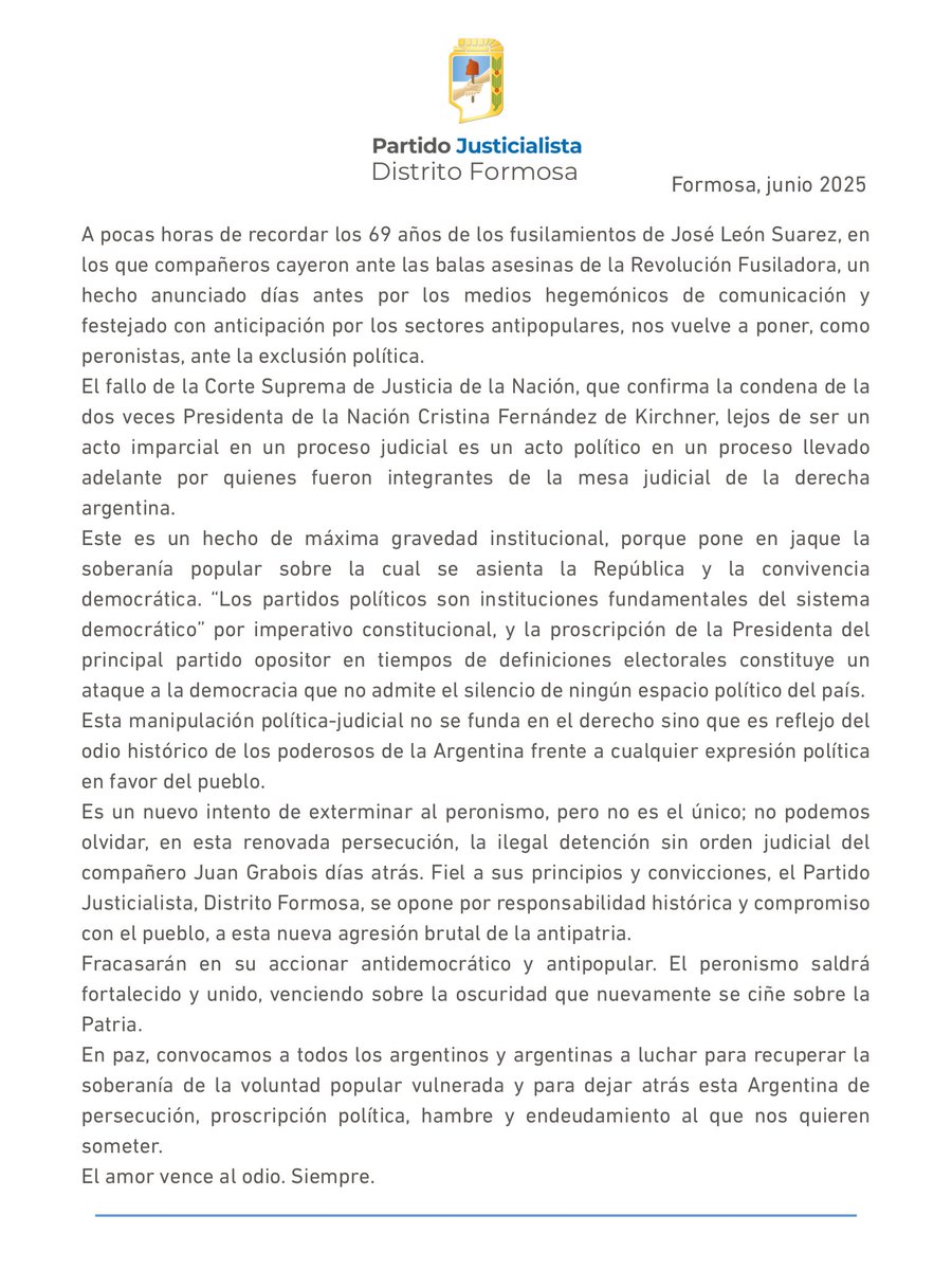 Gildo Insfrán (@insfran_gildo) on Twitter photo 