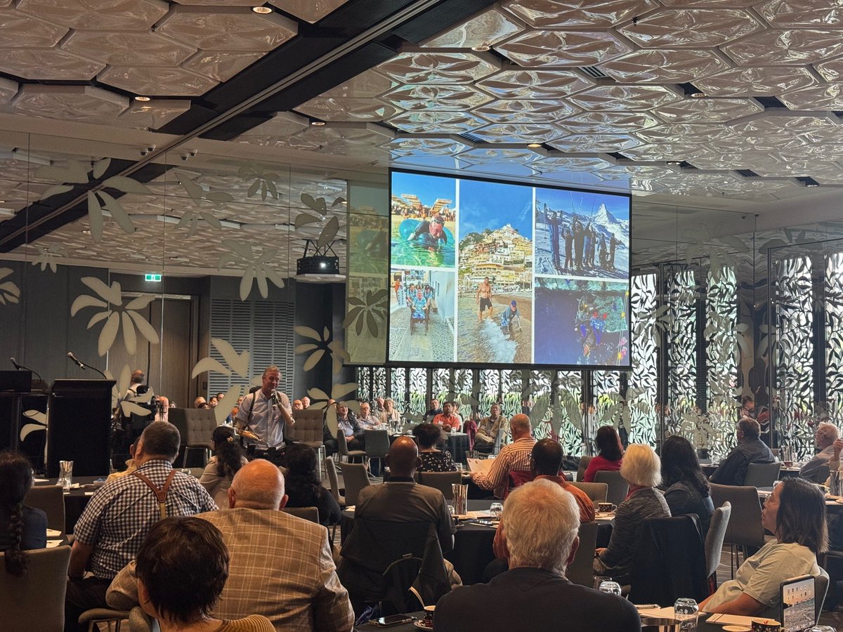 brizbrainspine's tweet image. Despite the rain, nearly 100 GPs joined us for our annual GP Education Conference at the end of May. A day of expert insights on brain & spine care - highlighted by the inspiring story of Matthew Ames, a quadruple amputee & true testament to resilience. Thank you for joining us!
