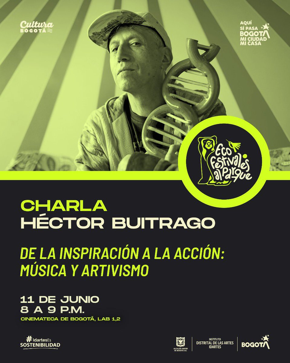 Aterciopelados (@aterciopelados) on Twitter photo Este miercoles en la <a href="/CinematecaBta/">Cinemateca de Bogotá</a> Vamos a conversar de cómo podemos pasar de la inspiración a la acción en un momento clave, en el que cada uno de nosotros, como ciudadanos, tiene la capacidad de desencadenar cambios tanto desde nuestras acciones personales como colectivas. A Este miercoles en la <a href="/CinematecaBta/">Cinemateca de Bogotá</a> Vamos a conversar de cómo podemos pasar de la inspiración a la acción en un momento clave, en el que cada uno de nosotros, como ciudadanos, tiene la capacidad de desencadenar cambios tanto desde nuestras acciones personales como colectivas. A
