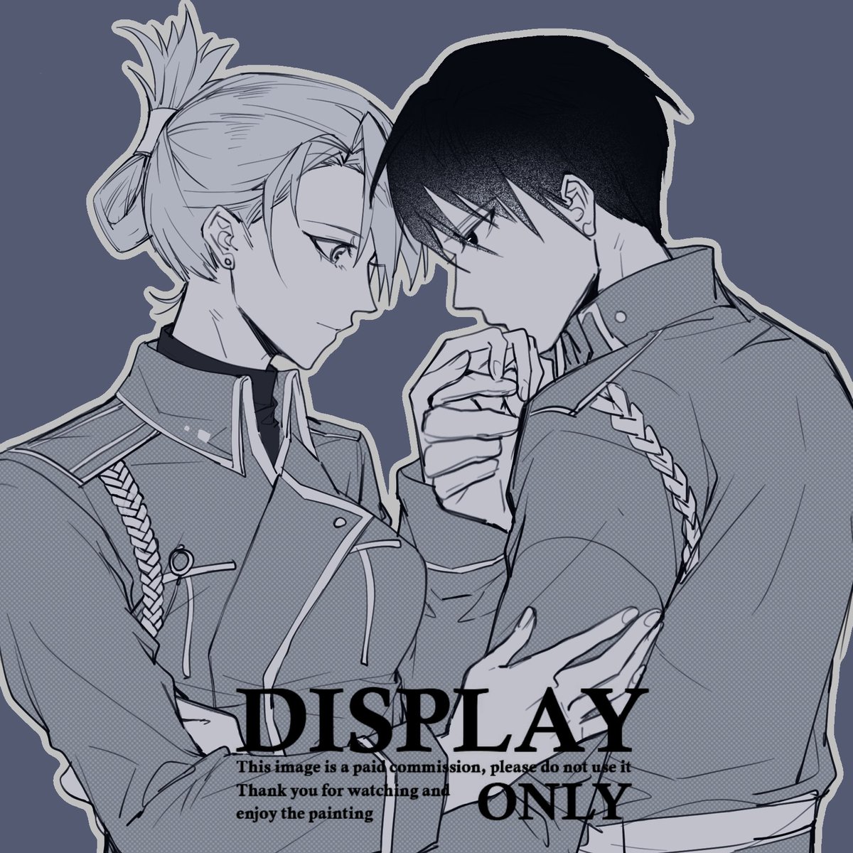 moki_ikom_'s tweet image. 『Promise』

commission
#ロイアイの日