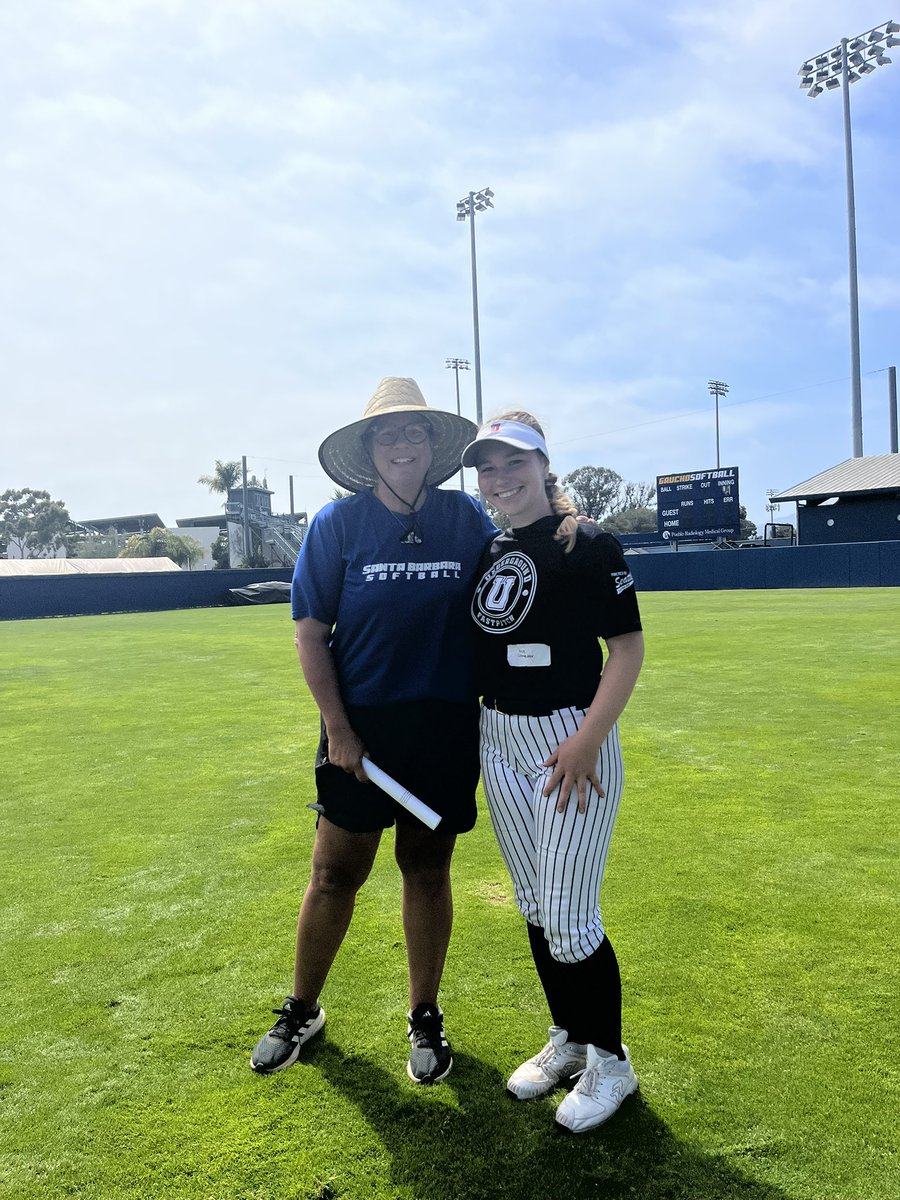Thank you University of California Santa Barbara coaching staff for an amazing camp today! I learned so much and I loved getting to know the players and coaching staff! I can’t wait to attending another camp in the future! Go Gauchos!