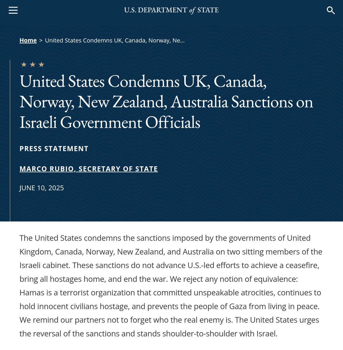 The Consultant (@theconsultant18) on Twitter photo NZ 🇳🇿
🚨 Congratulations, PM <a href="/chrisluxonmp/">Christopher Luxon</a> & Minster <a href="/winstonpeters/">Winston Peters</a>
The United States🇺🇸 has just condemned your foolish comments & actions
Have you forgotten Sanctions are two way street
You have let your allies & country down badly.
NZ Politicians should stay focused on NZ NZ 🇳🇿
🚨 Congratulations, PM <a href="/chrisluxonmp/">Christopher Luxon</a> & Minster <a href="/winstonpeters/">Winston Peters</a>
The United States🇺🇸 has just condemned your foolish comments & actions
Have you forgotten Sanctions are two way street
You have let your allies & country down badly.
NZ Politicians should stay focused on NZ