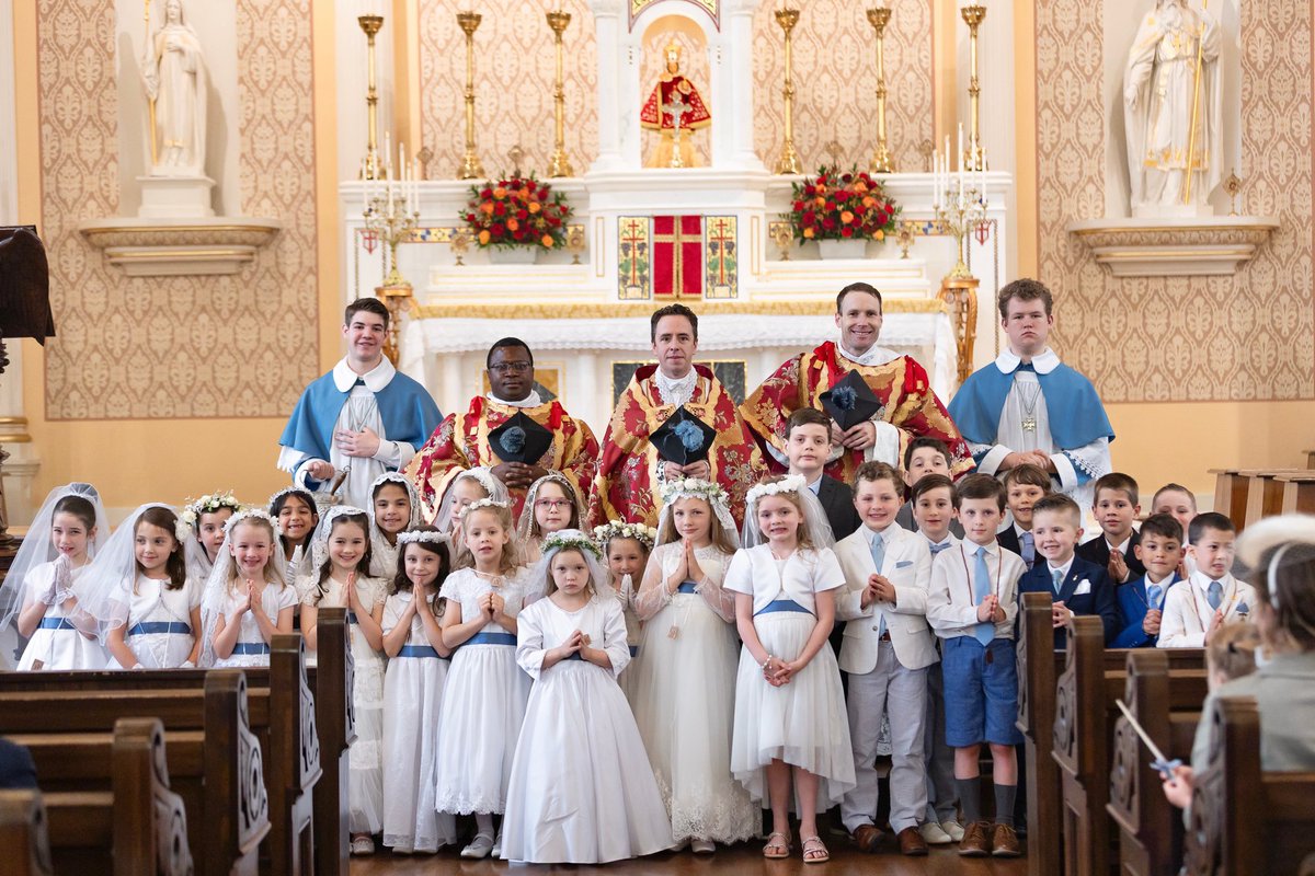 Congratulations to our 2025 1st Communion Class on the feast of Pentecost! 

Full album to come.