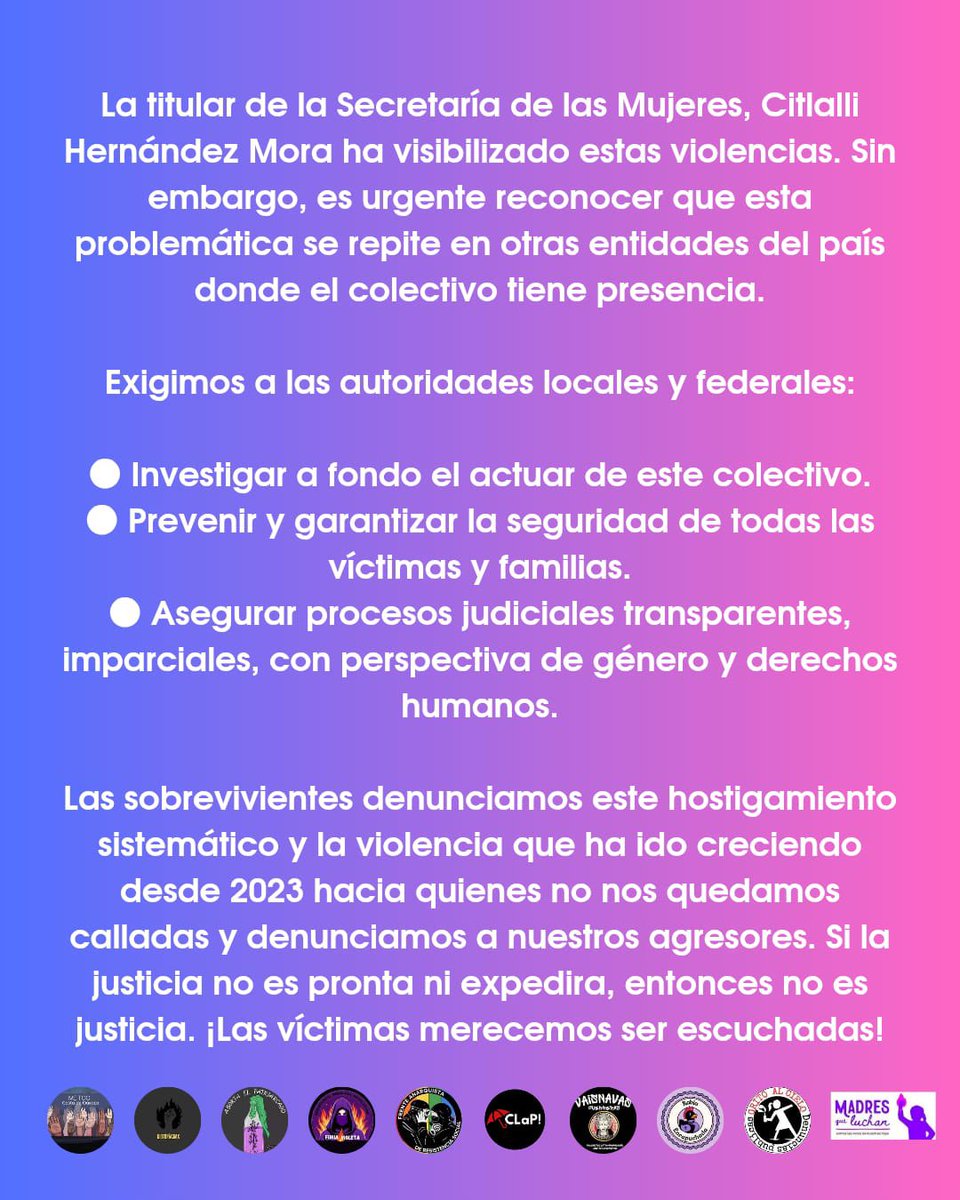 Que No Te Quiten El Aliento (@alientoesvivir) on Twitter photo El mal llamado “colectivo” no + presos ¿inocentes? No es un colectivo pacífico ni busca justicia, <a href="/CitlaHM/">Citlalli Hernández Mora</a> ya se pronunció al respecto de las agresiones físicas registradas este 02 de junio ¿A qué se debe el silencio <a href="/ClaraBrugadaM/">Clara Brugada Molina</a> <a href="/BerthaAlcalde/">Bertha Alcalde Luján</a> <a href="/PabloVazC/">Pablo Vázquez Camacho</a> ? El mal llamado “colectivo” no + presos ¿inocentes? No es un colectivo pacífico ni busca justicia, <a href="/CitlaHM/">Citlalli Hernández Mora</a> ya se pronunció al respecto de las agresiones físicas registradas este 02 de junio ¿A qué se debe el silencio <a href="/ClaraBrugadaM/">Clara Brugada Molina</a> <a href="/BerthaAlcalde/">Bertha Alcalde Luján</a> <a href="/PabloVazC/">Pablo Vázquez Camacho</a> ?