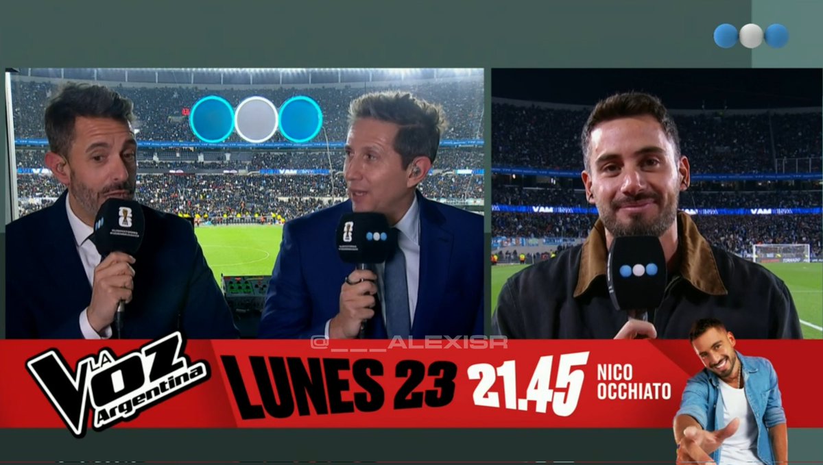 Nico Occhiato confirmó que #LaVozArgentina comienza el lunes 23 de junio, a las 21:45 por Telefe.