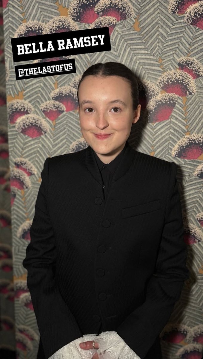 InfoBellaRamsey's tweet image. Bella Ramsey para o programa Jimmy Kimmel Live. ❤️‍🔥