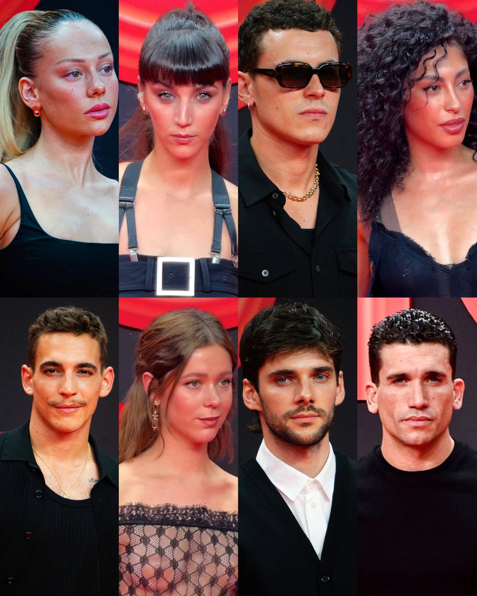 o elenco original de elite quase todo nesse evento e a foto de grupo ficou com deus