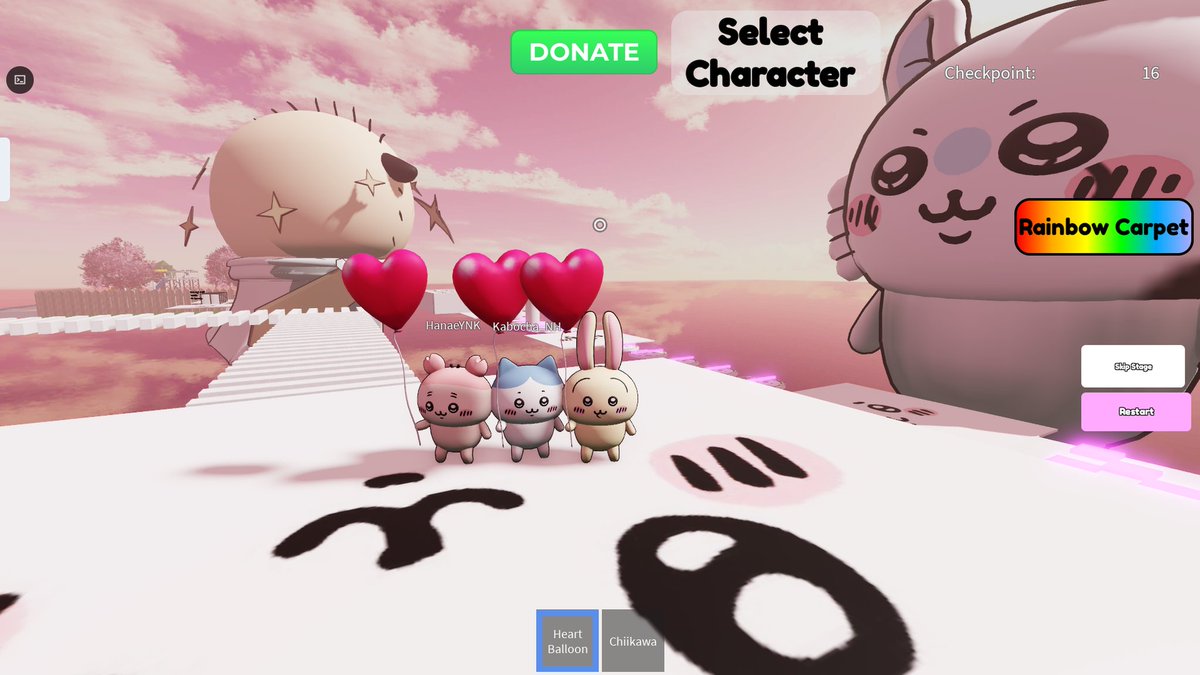 This obby in Roblox is so cute help- #chiikawa